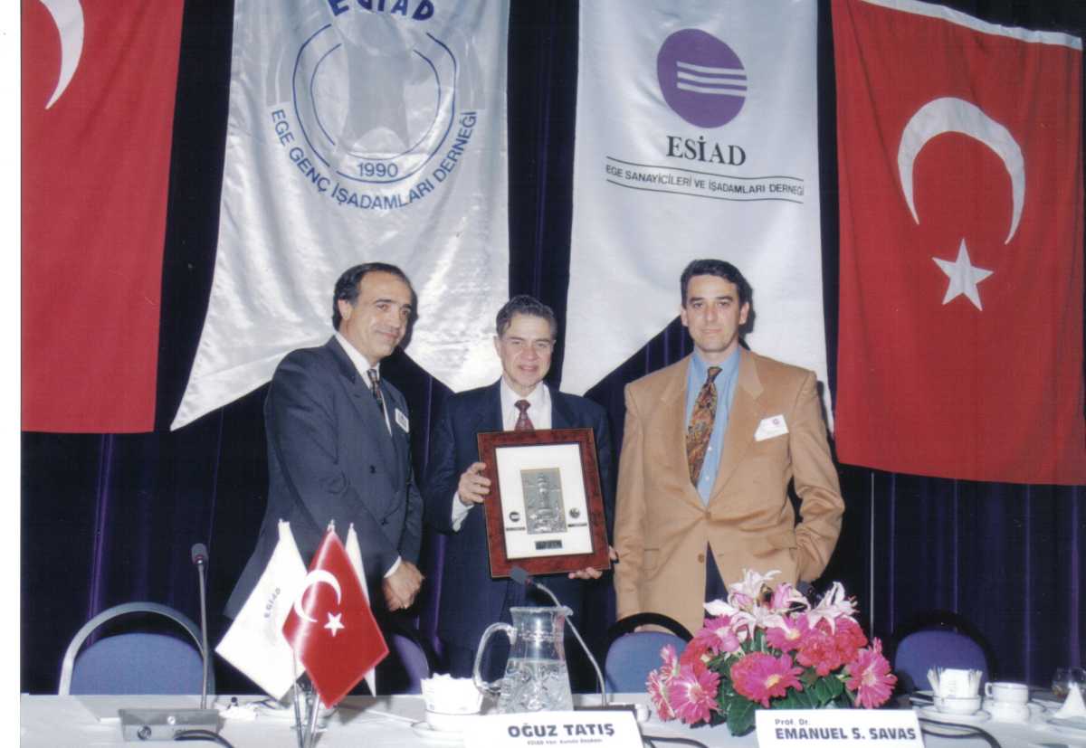 EGİAD 32. Ege Toplantısı " Özelleştirme Uzmanı Prof.Dr.Emanuel Savas"