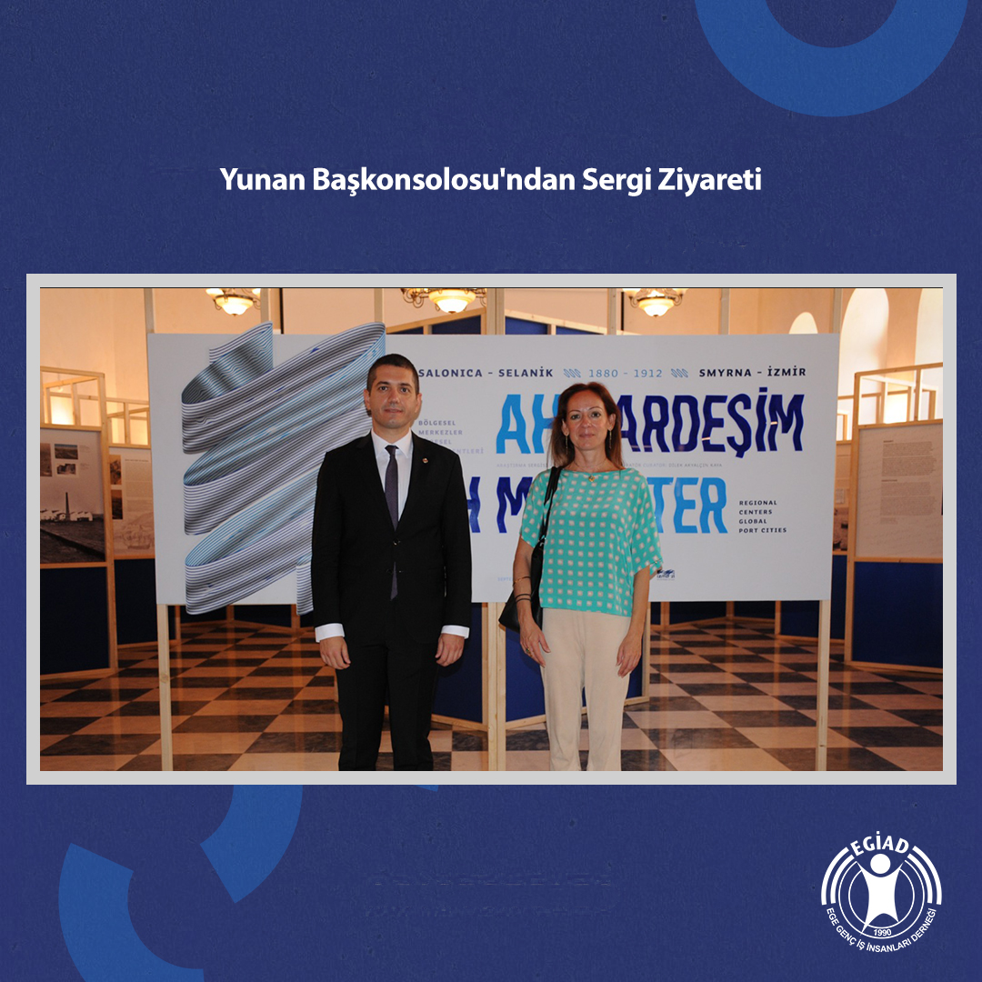 Yunan Başkonsolosu’ndan Sergi Ziyareti